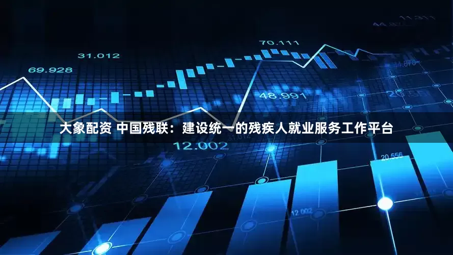 大象配资 中国残联：建设统一的残疾人就业服务工作平台